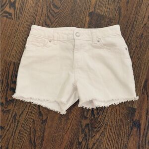 Cat & Jack - Girls White Denim Shorts